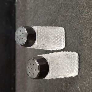 Pressed Glass S+P Shakers